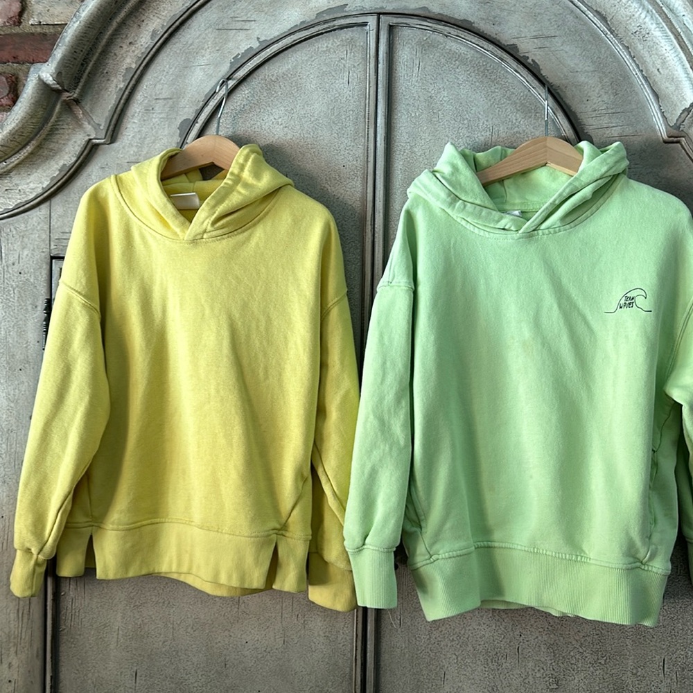 Cute two hoodies from Zara!
